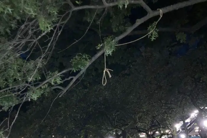 A noose found in Van Cortlandt Park on Thursday night